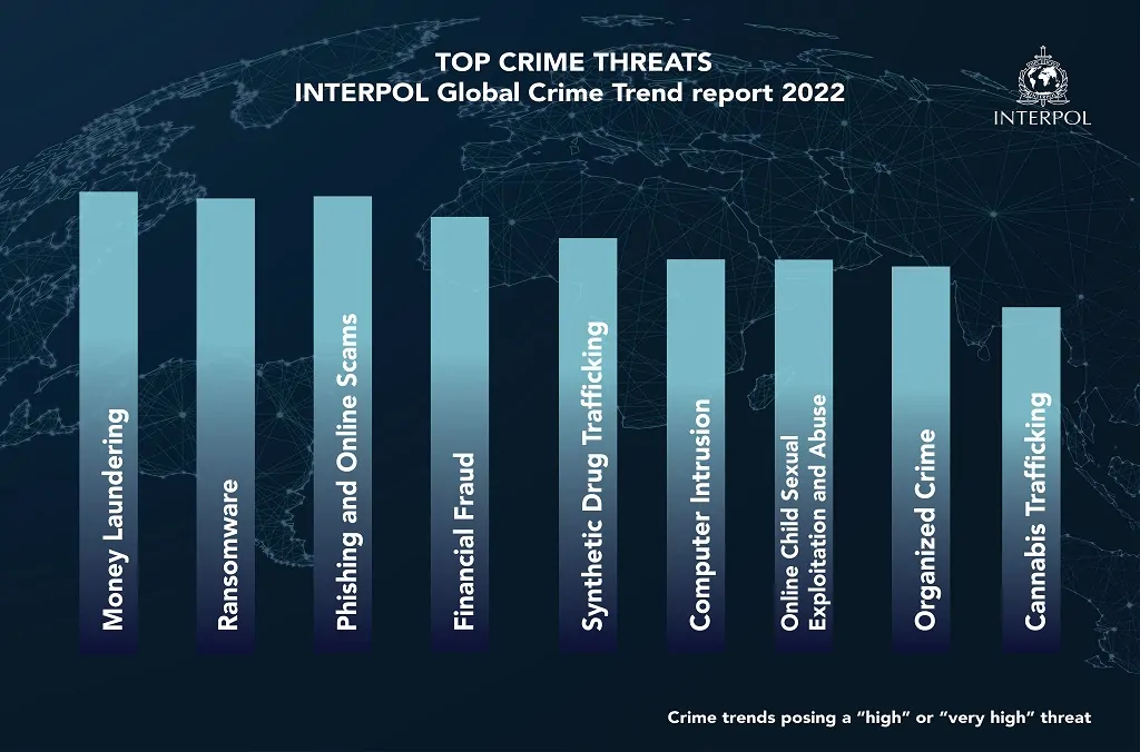 interpol crimes